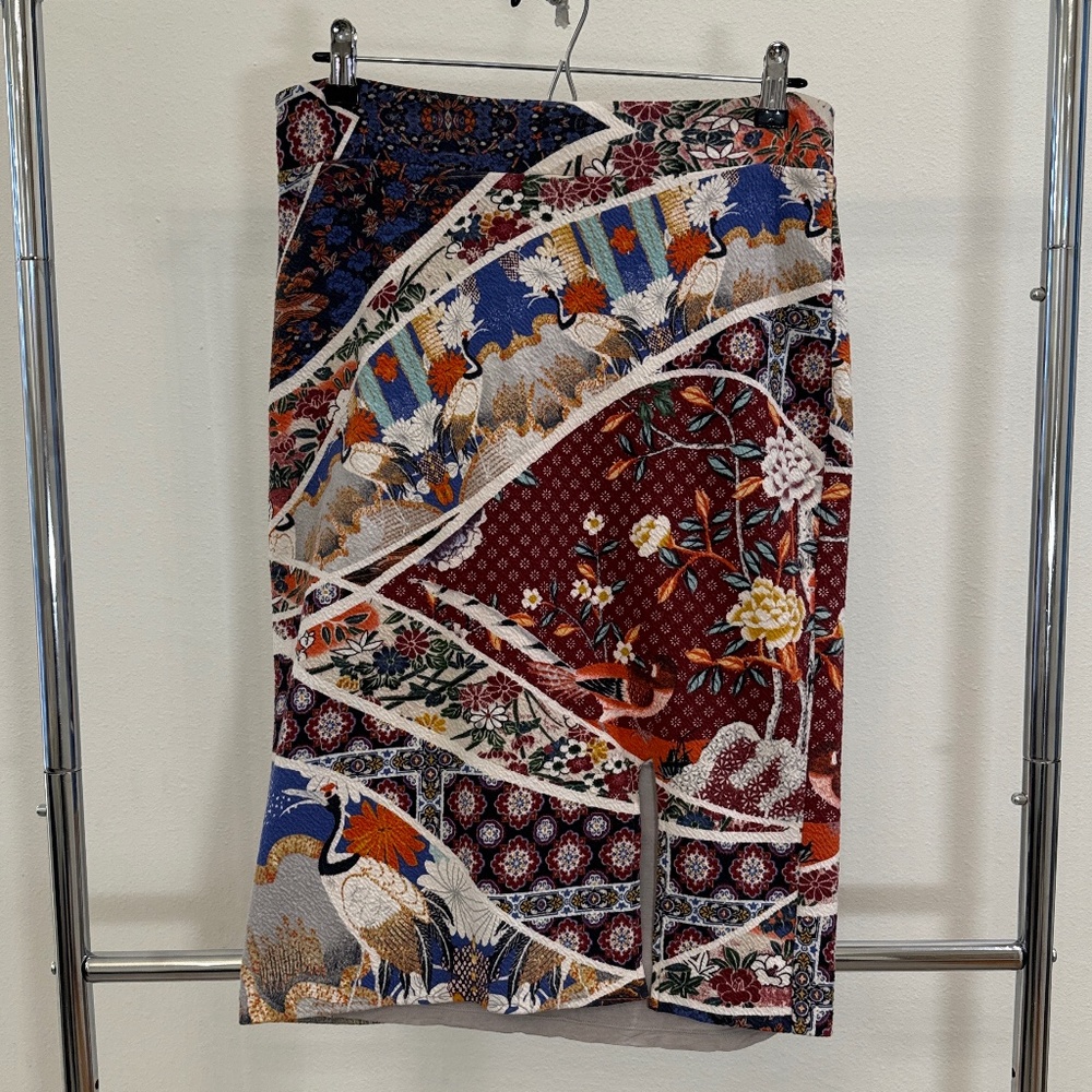 Maeve Anthropologie Printed Jersey Skirt